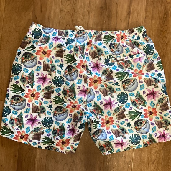 Star Wars Baby Yoda Swim Trunks - Picture 11 of 11